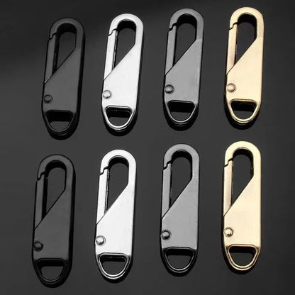 1/5/10Pcs Zipper Slider Puller Instant Repair Bag Replacement Bad Buckle Travel Suitcase Head DIY Sewing Craft
